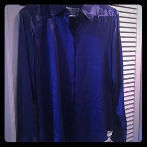 NWT Alfani silk shirt
